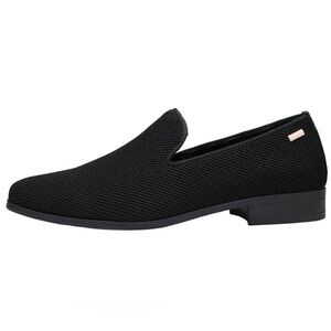 Uubaris Jeko Black Mesh Slip On Loafers - Size 8.5